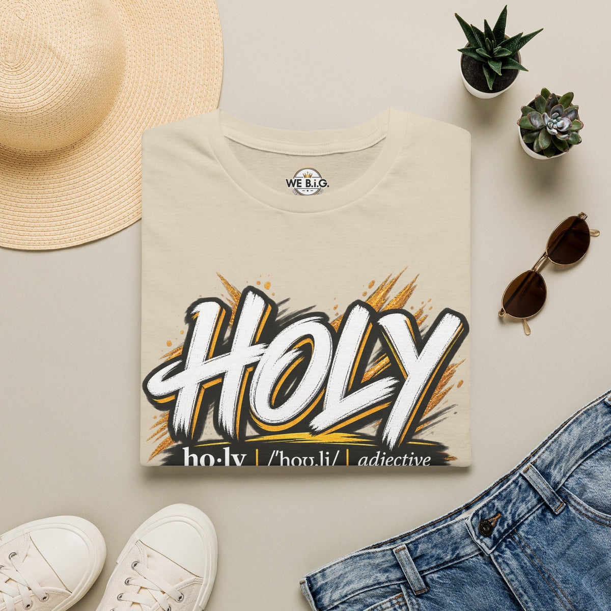 Holy Definition T-Shirt —  Faith Graphic Tee