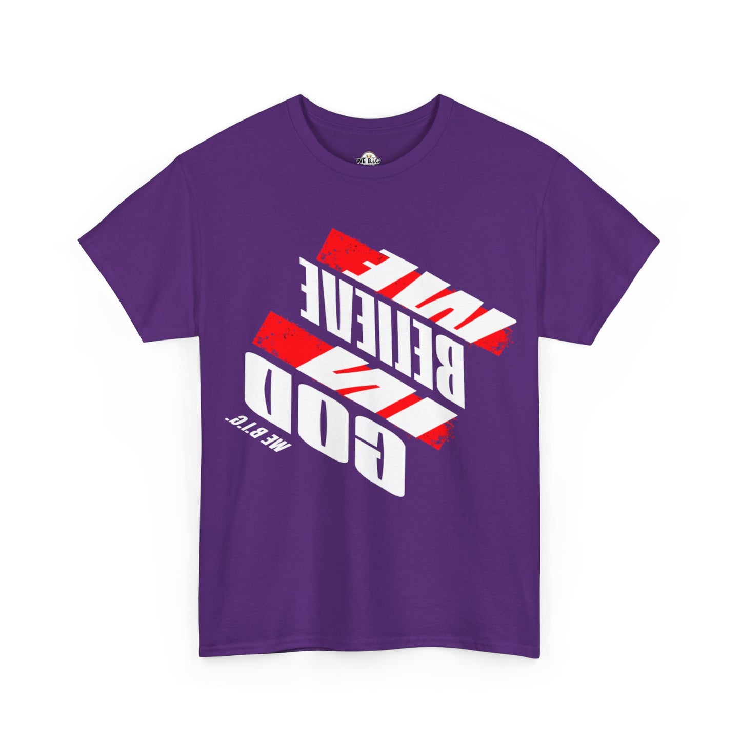 We B.i.G. Mirror Steps - Bold Statement T-Shirt for Everyday Casual Wear, Gift for Friends, Unique Fashion, Inspirational Design