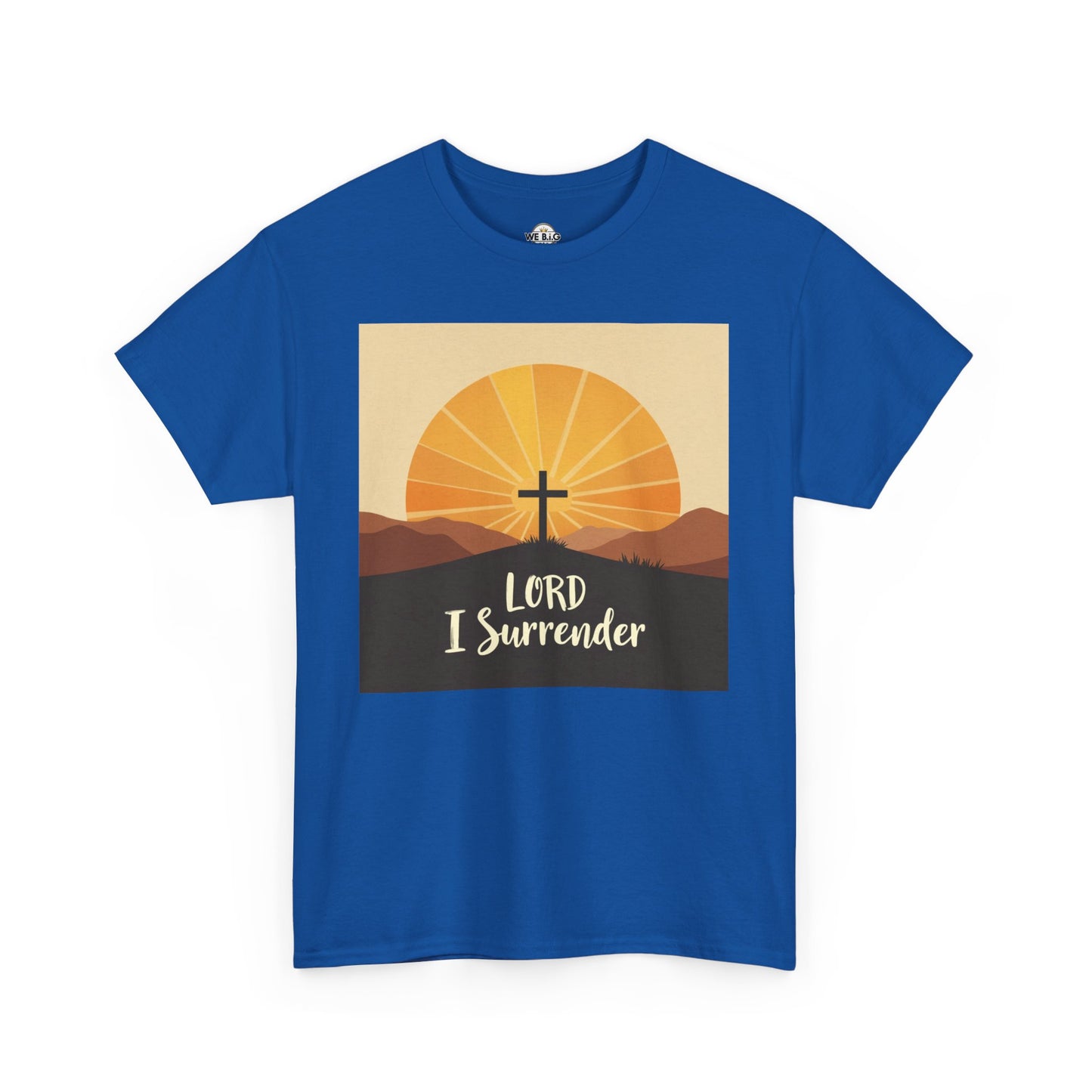 Lord I Surrender 2 — Faith-Inspired Unisex Heavy Cotton Tee | "Lord I Surrender" Shirt | Christian Apparel | Everyday Wear | Gift for Believers, Spiritual [...]