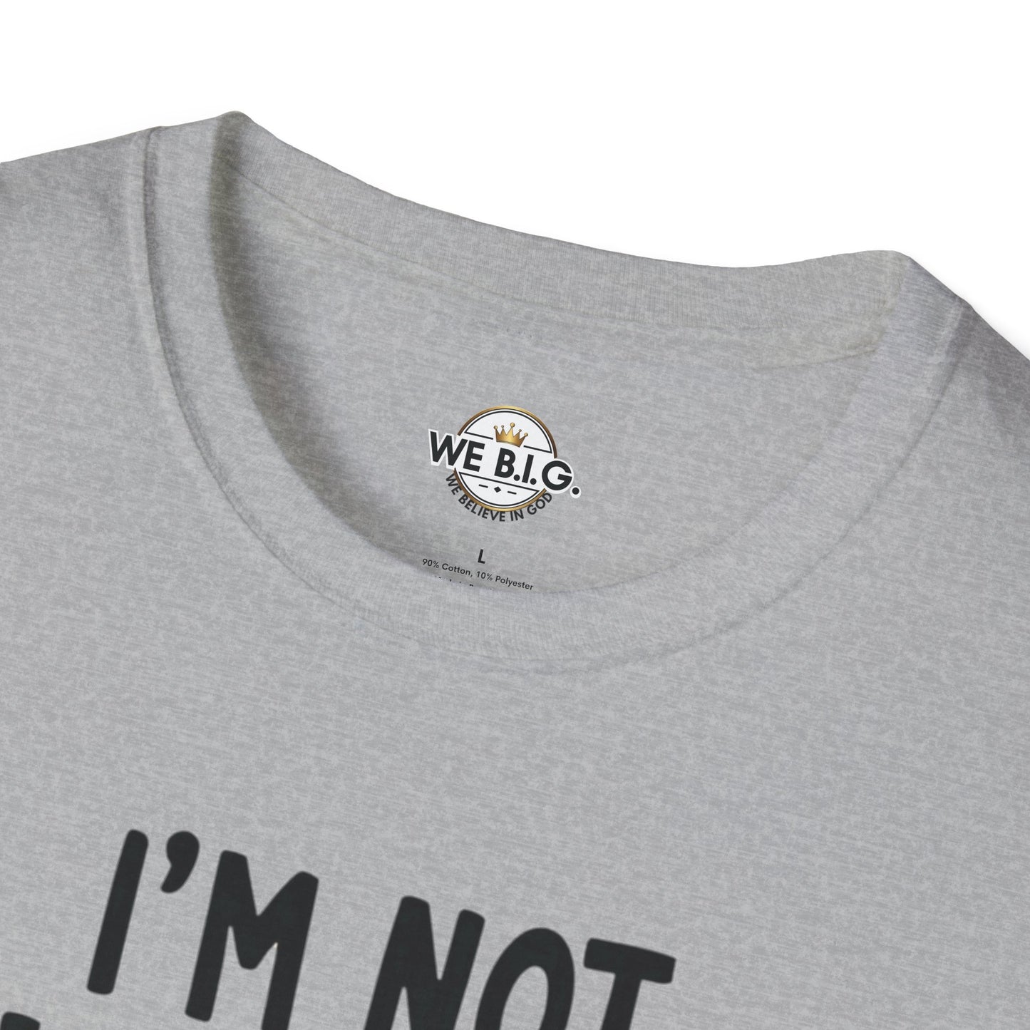 I'm Not Judging i'm Just Observing Loudly—Unisex Softstyle T-Shirt