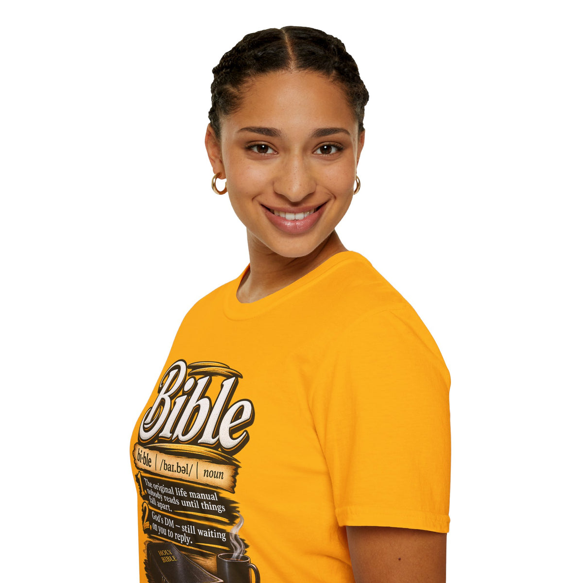Bible Definition T-Shirt — "The Original Life Manual" Christian Faith Tee