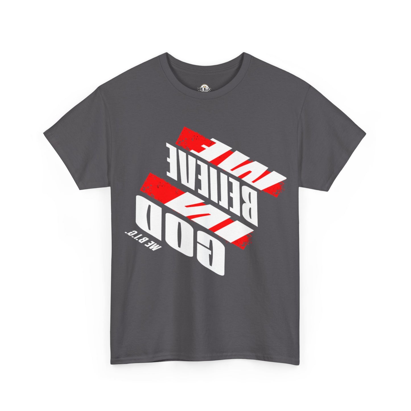 We B.i.G. Mirror Steps - Bold Statement T-Shirt for Everyday Casual Wear, Gift for Friends, Unique Fashion, Inspirational Design