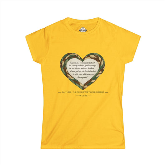 Heart Scripture Tee — "We Big" Inspirational Women's Christian T-Shirt