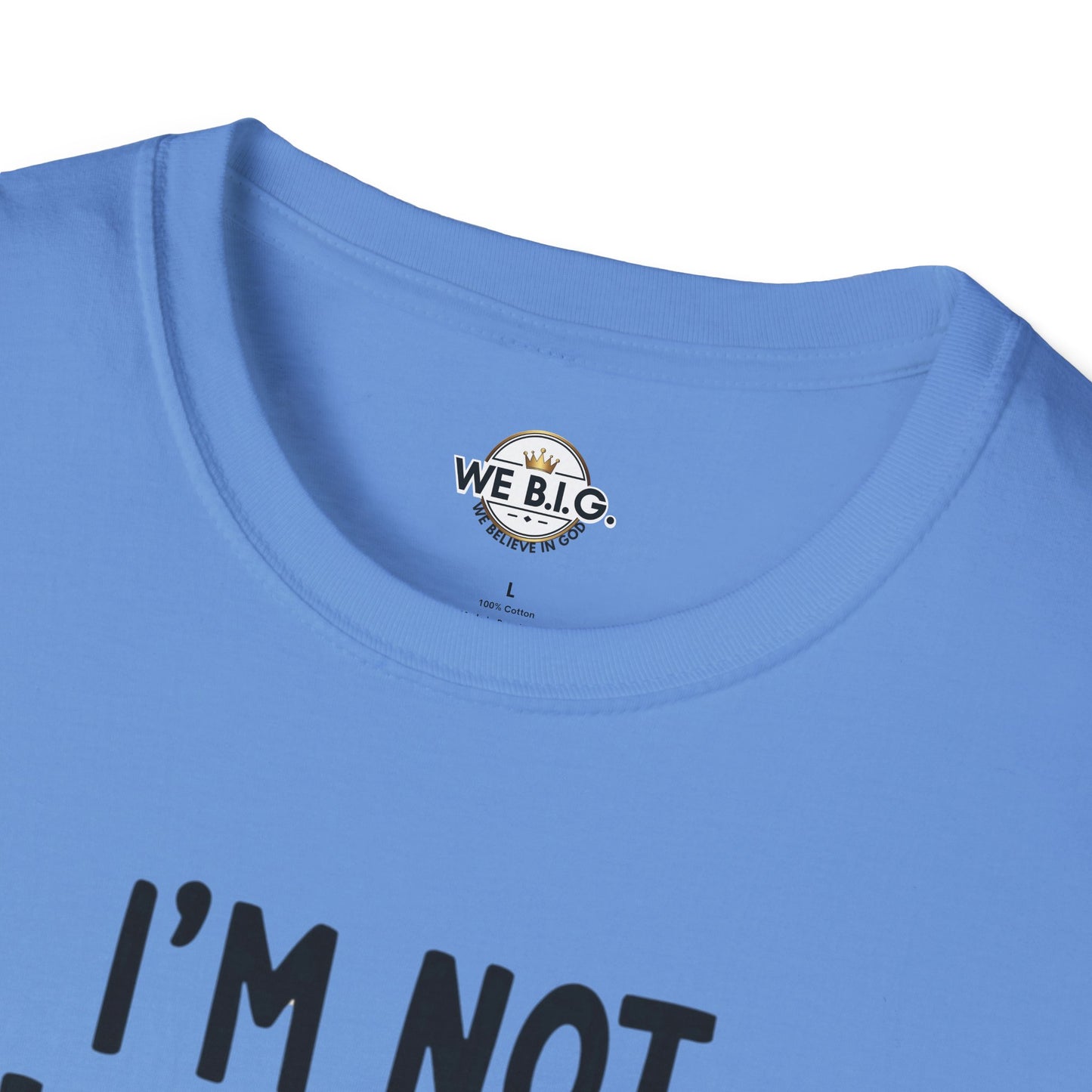 I'm Not Judging i'm Just Observing Loudly—Unisex Softstyle T-Shirt