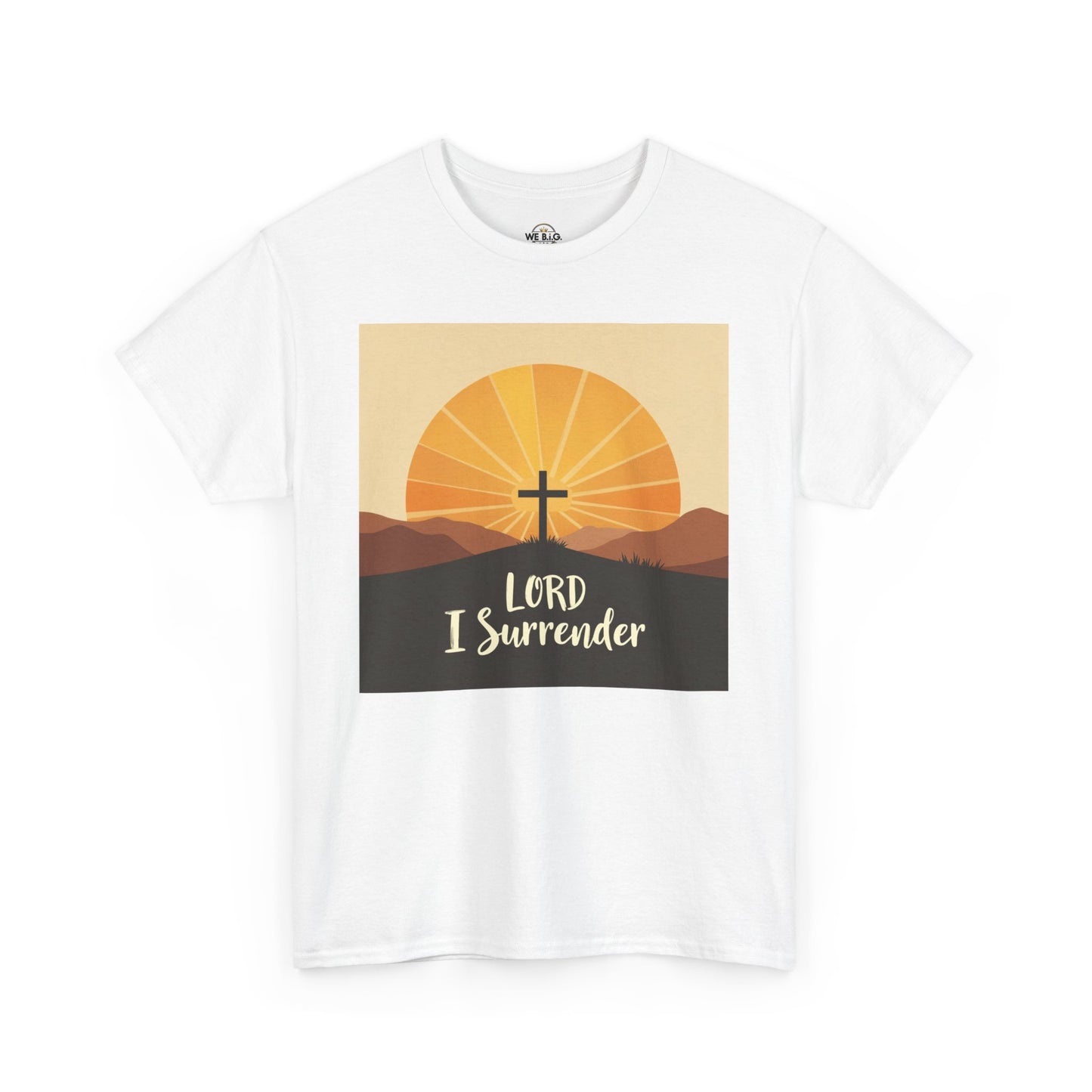 Lord I Surrender 2 — Faith-Inspired Unisex Heavy Cotton Tee | "Lord I Surrender" Shirt | Christian Apparel | Everyday Wear | Gift for Believers, Spiritual [...]