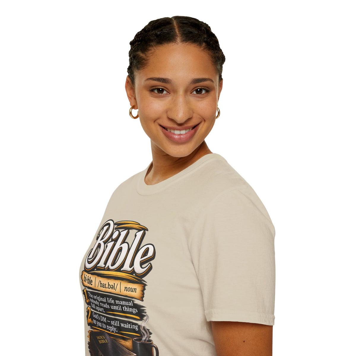 Bible Definition T-Shirt — "The Original Life Manual" Christian Faith Tee