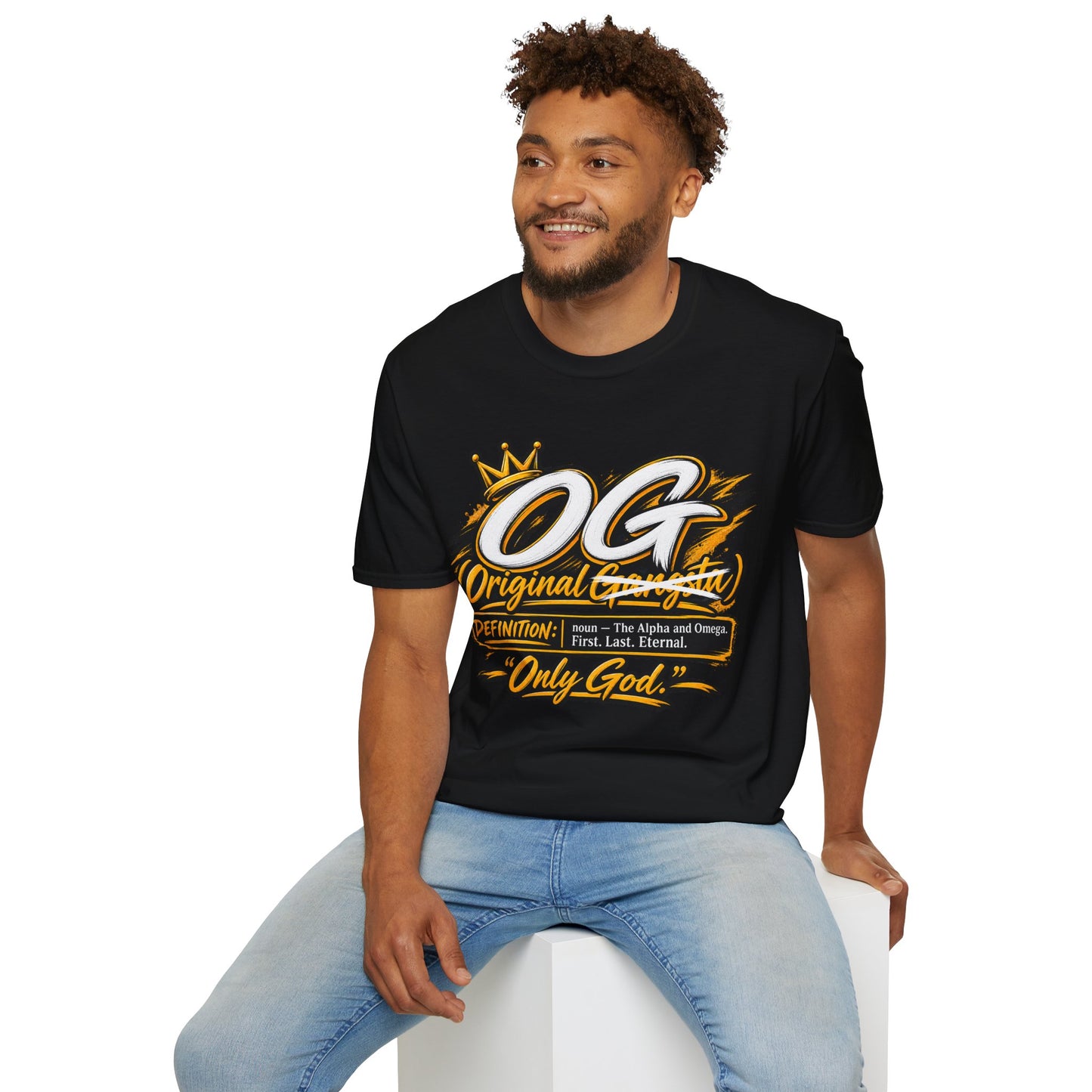 OG Original Gangsta T-Shirt — Crowned "Only God" Streetwear Tee