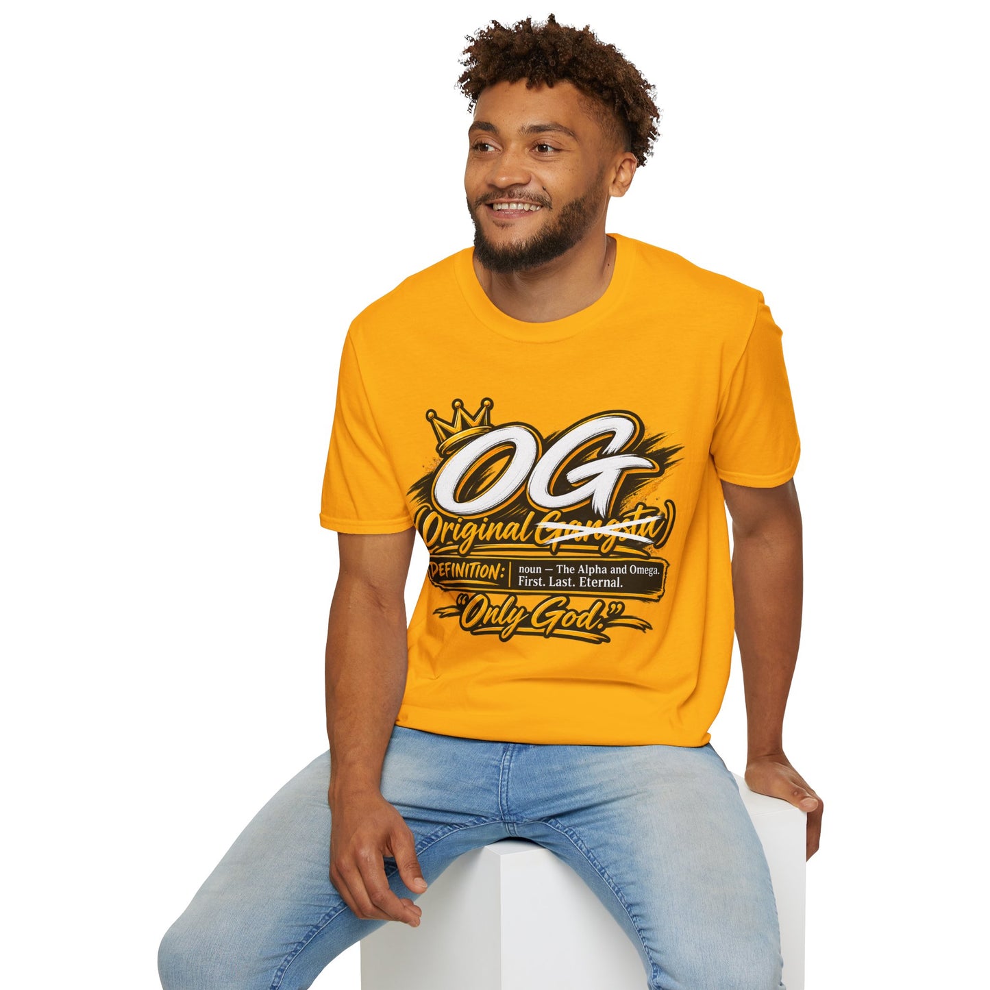 OG Original Gangsta T-Shirt — Crowned "Only God" Streetwear Tee