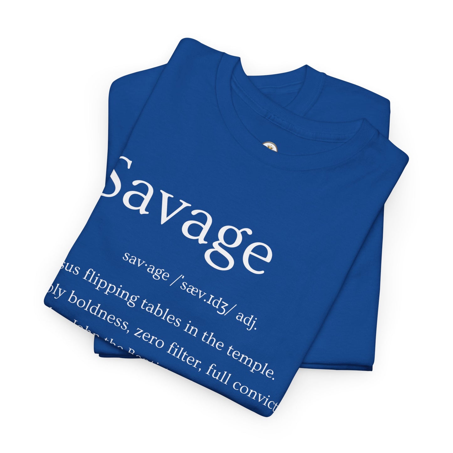 Savage & WE B.I.G. Unisex Tee - Inspirational Statement Shirt for Everyday Wear, Gift for Friends, Faith Apparel, Motivational Wear, [...]