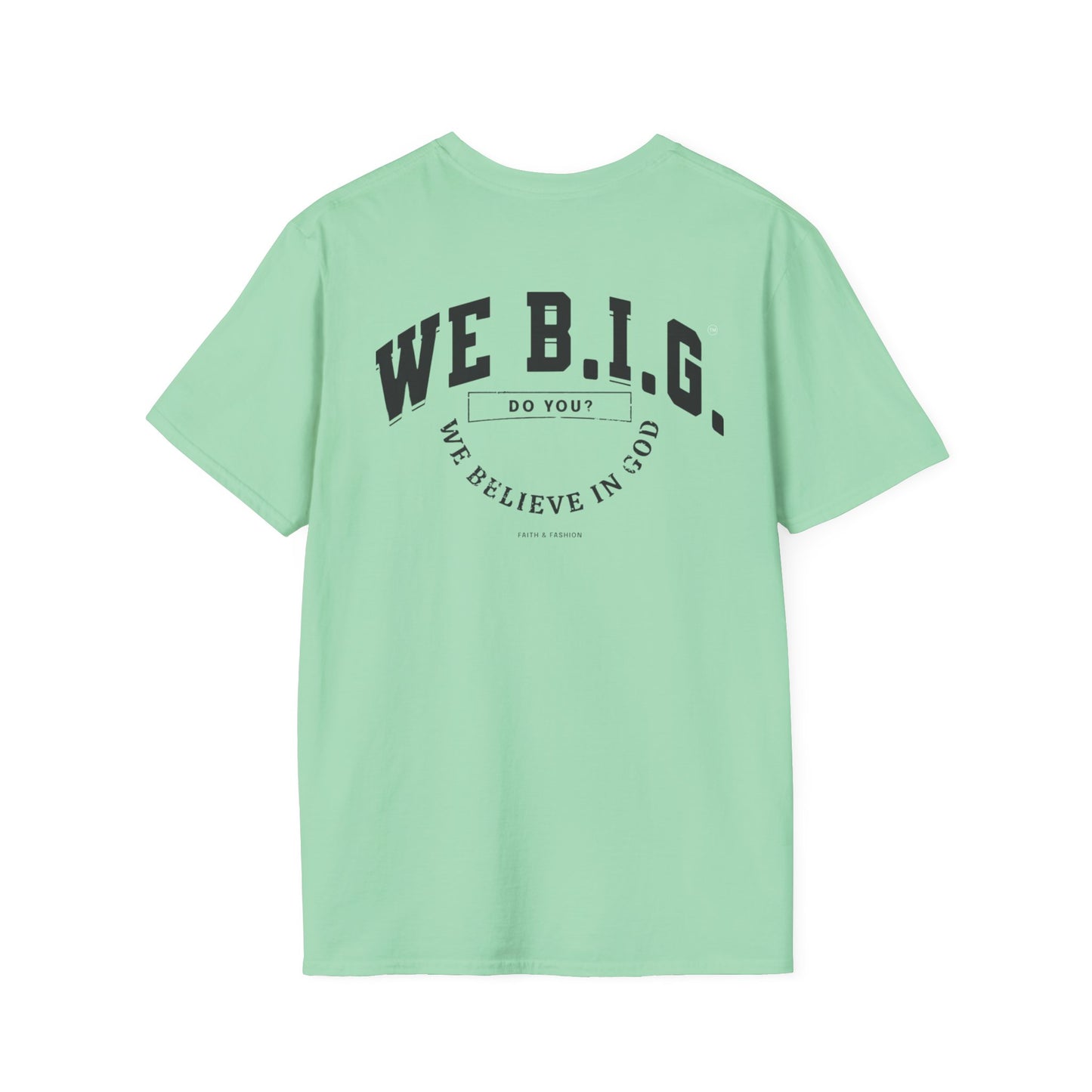 10 Commandments & We B.I.G.—Unisex Softstyle T-Shirt with  Print | Inspirational Faith-Based Tee, Gift for Religious Occasions, [...]