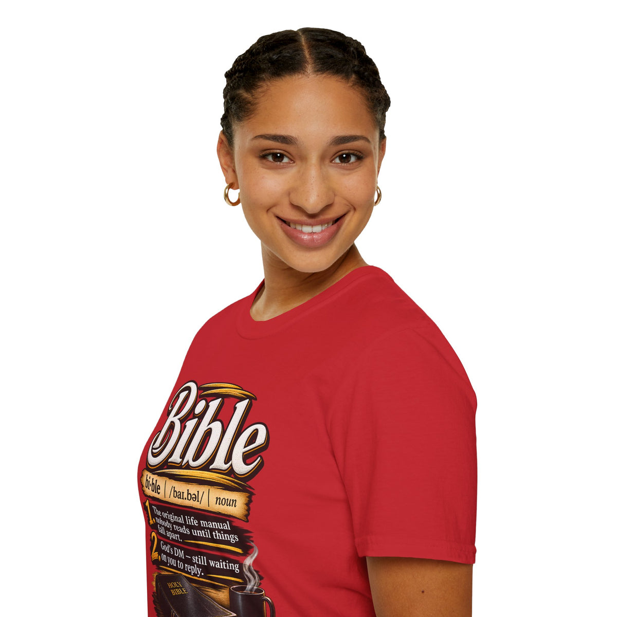 Bible Definition T-Shirt — "The Original Life Manual" Christian Faith Tee