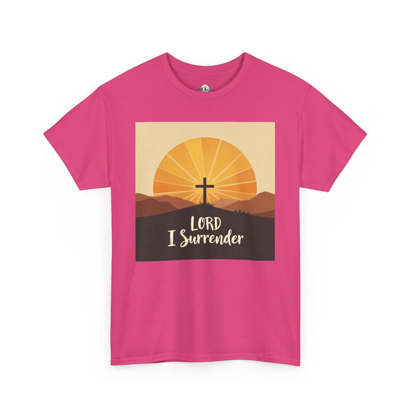 Lord I Surrender 2 — Faith-Inspired Unisex Heavy Cotton Tee | "Lord I Surrender" Shirt | Christian Apparel | Everyday Wear | Gift for Believers, Spiritual [...]