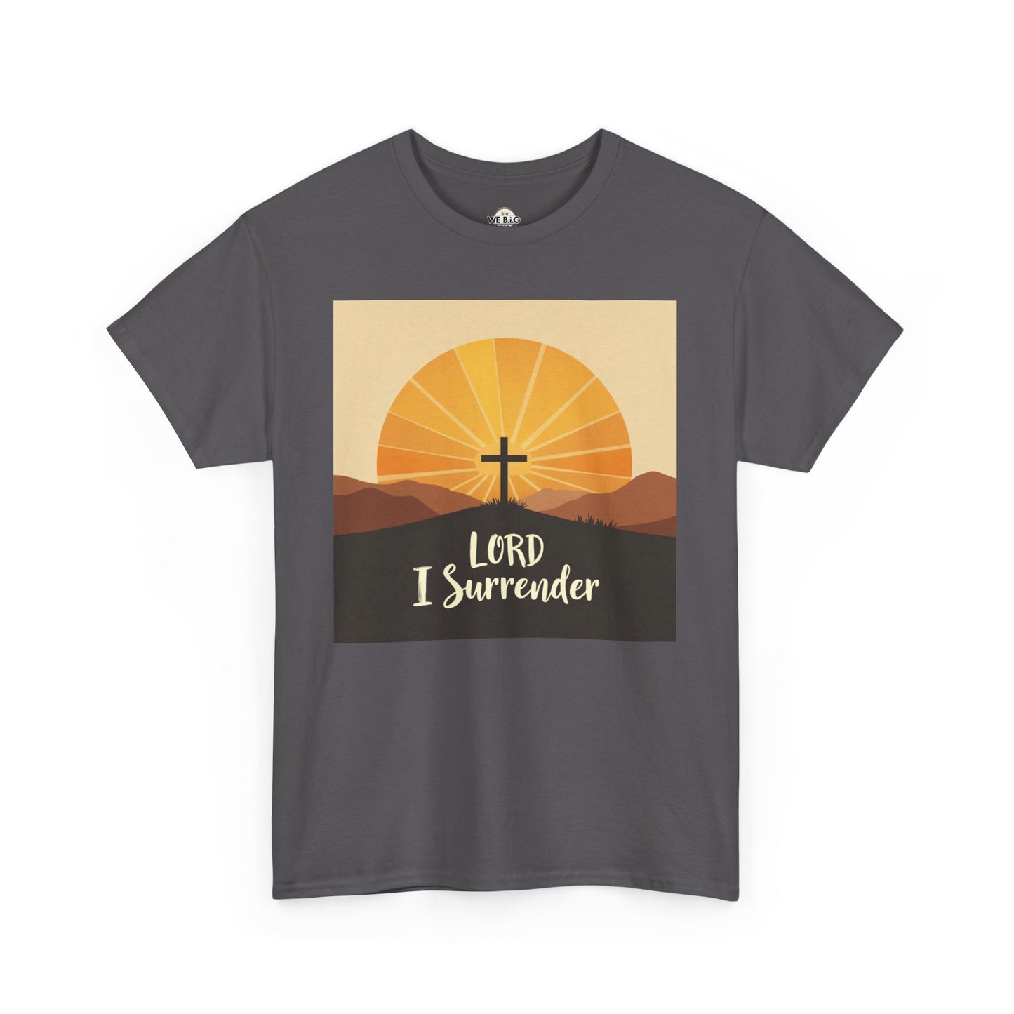 Lord I Surrender 2 — Faith-Inspired Unisex Heavy Cotton Tee | "Lord I Surrender" Shirt | Christian Apparel | Everyday Wear | Gift for Believers, Spiritual [...]