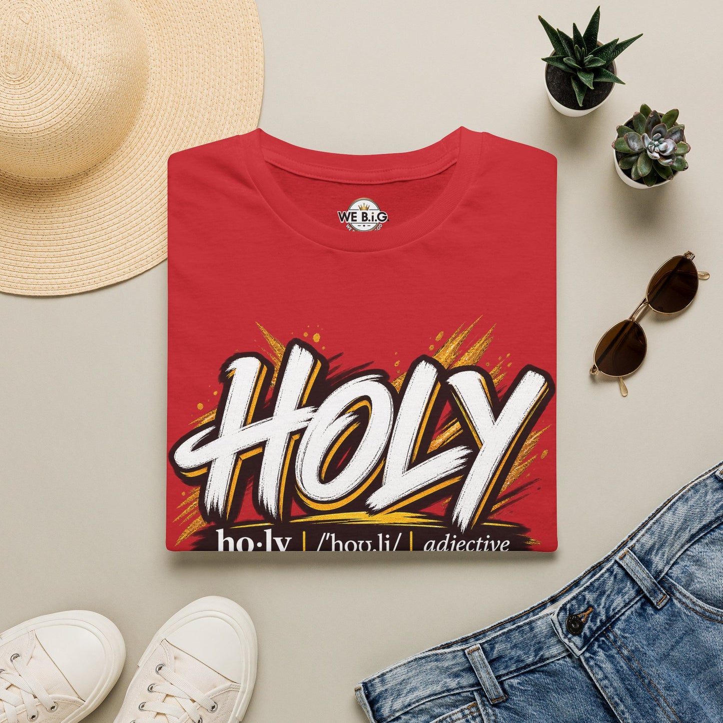 Holy Definition T-Shirt —  Faith Graphic Tee