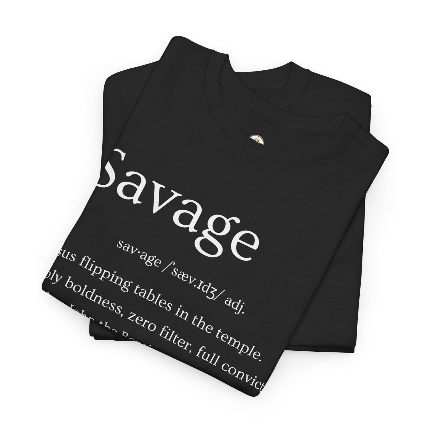 Savage & WE B.I.G. Unisex Tee - Inspirational Statement Shirt for Everyday Wear, Gift for Friends, Faith Apparel, Motivational Wear, [...]