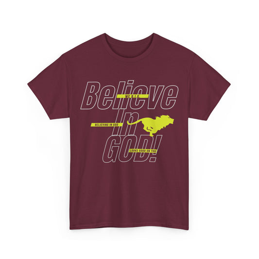 We B.i.G.—Belief-Driven Unisex Heavy Cotton Tee, Motivational Shirt, Everyday Wear, Gifts for Him/Her, Inspirational Apparel, Casual Style