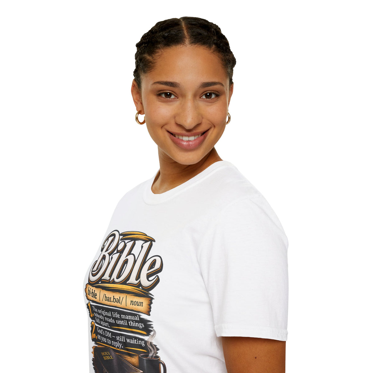 Bible Definition T-Shirt — "The Original Life Manual" Christian Faith Tee
