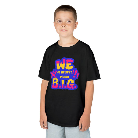 We B.i.G. — Colorful Kids Spiritual Tee - Motivational, Children’s Gift, Sunday School, Praise, Inspirational, Kid's Wear